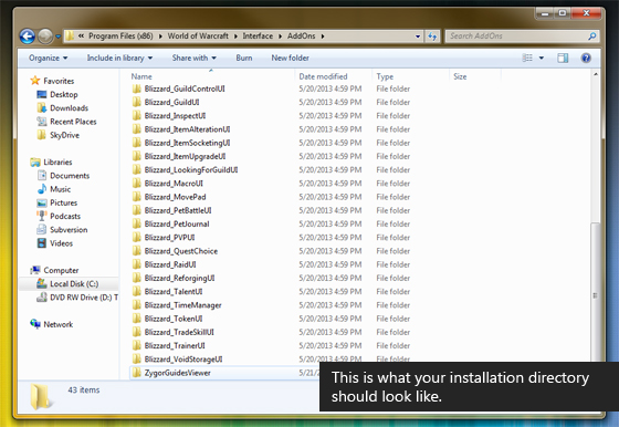 How To Install Zygor Guides For Free (5.4.8 And 4.3.4!) - Best World of  Warcraft Guide - video Dailymotion